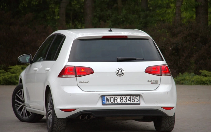 Volkswagen Golf cena 49900 przebieg: 216000, rok produkcji 2016 z Kalisz Pomorski małe 562